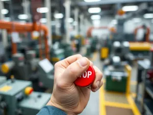 Puste zaświadczenie o zatrudnieniu leżące na biurku obok pióra i okularów, gotowe do wypełnienia.